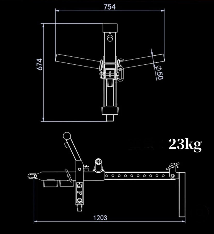 Multi-Stand - Base modulaire pour salle de sport à domicile