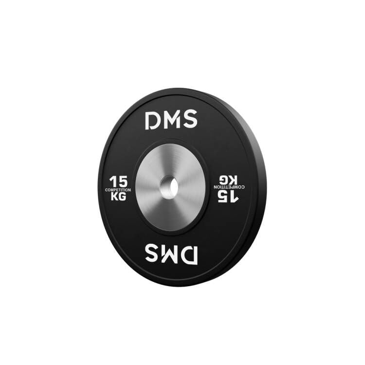 Black Competition Rubber Bumper Plates