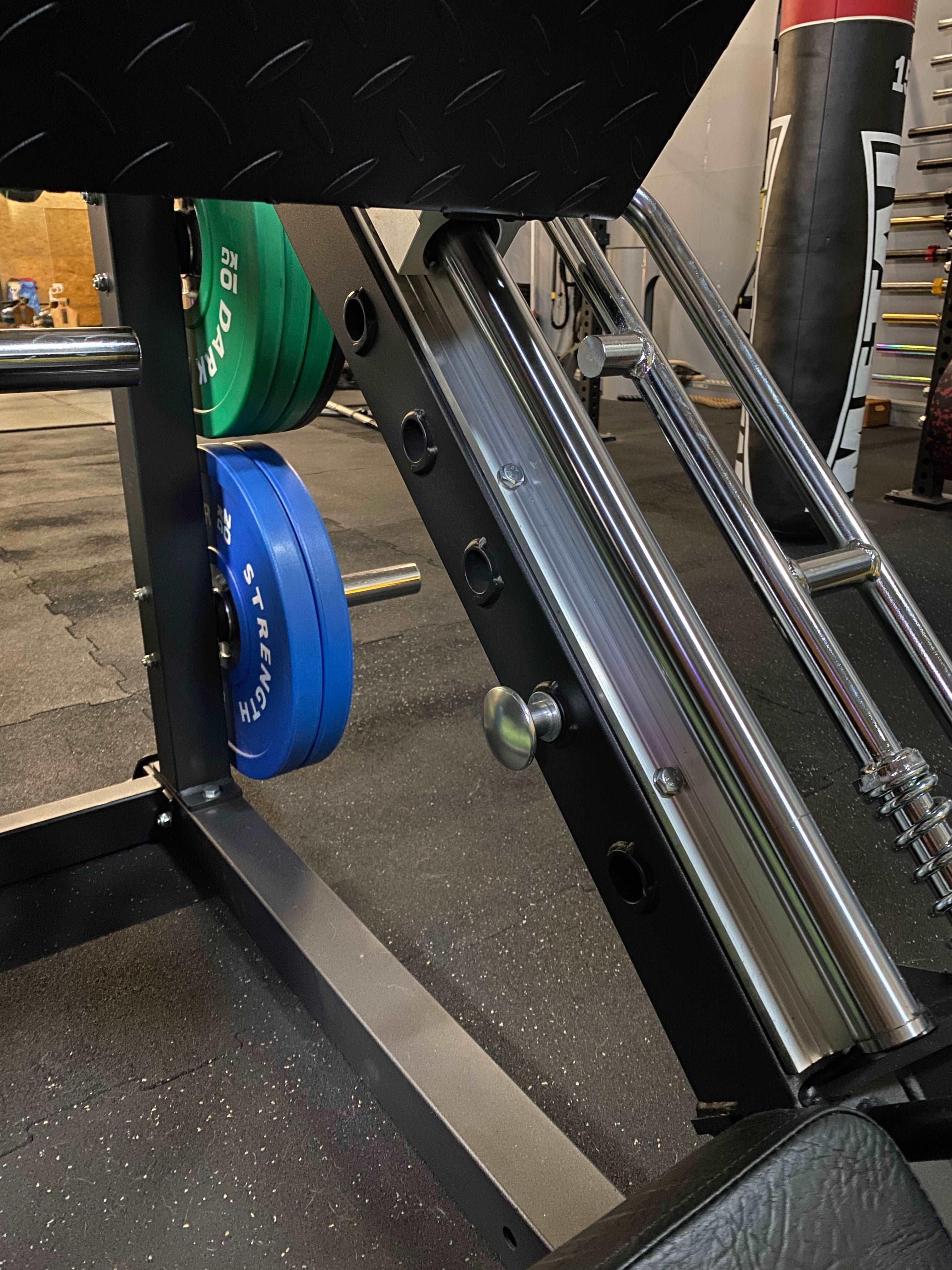 45º Leg Press + Hack Squat Combo
