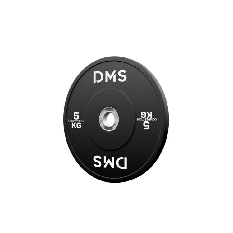 Black Competition Rubber Bumper Plates