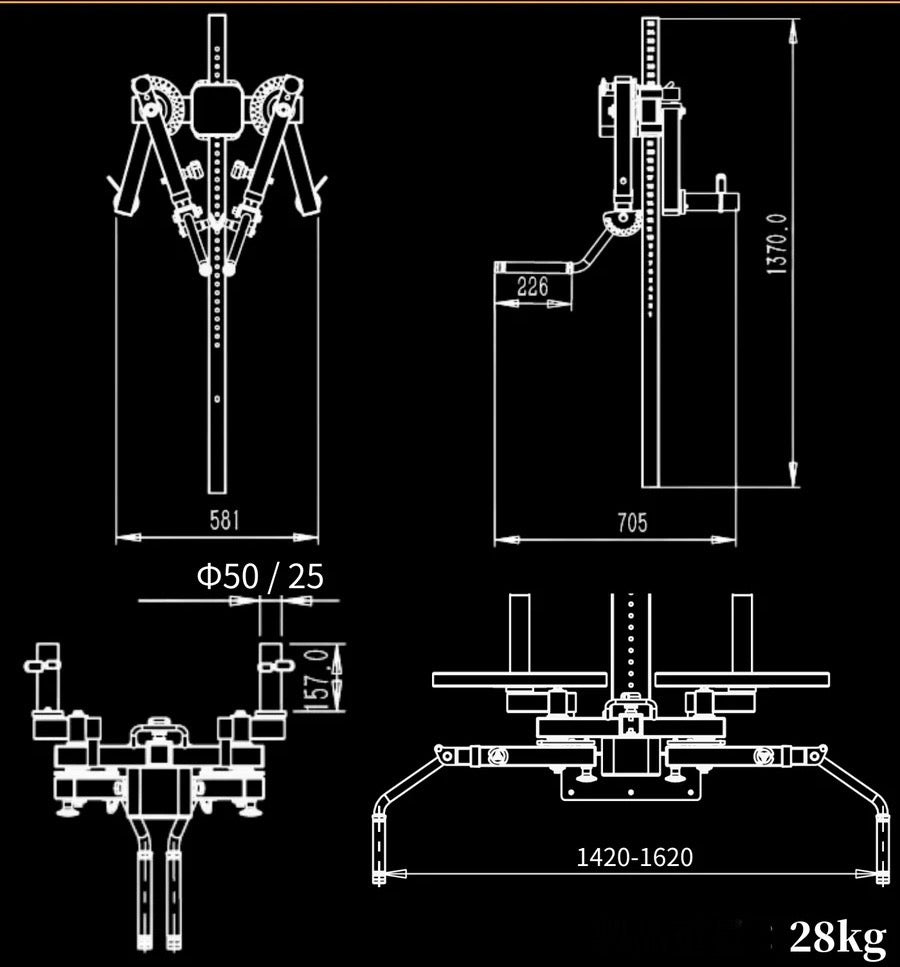 Multi-Stand - Base modulaire pour salle de sport à domicile