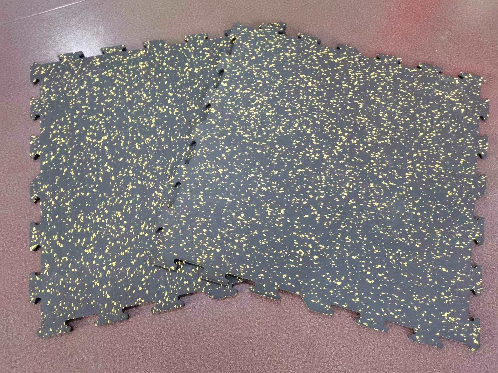 EPDM Puzzle Tiles with PU Foam Base