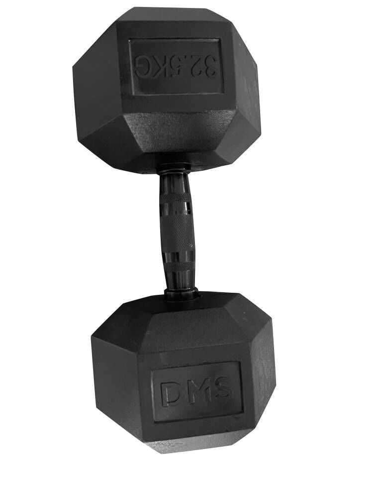 HEX Dumbbells - Black Chrome Edition.