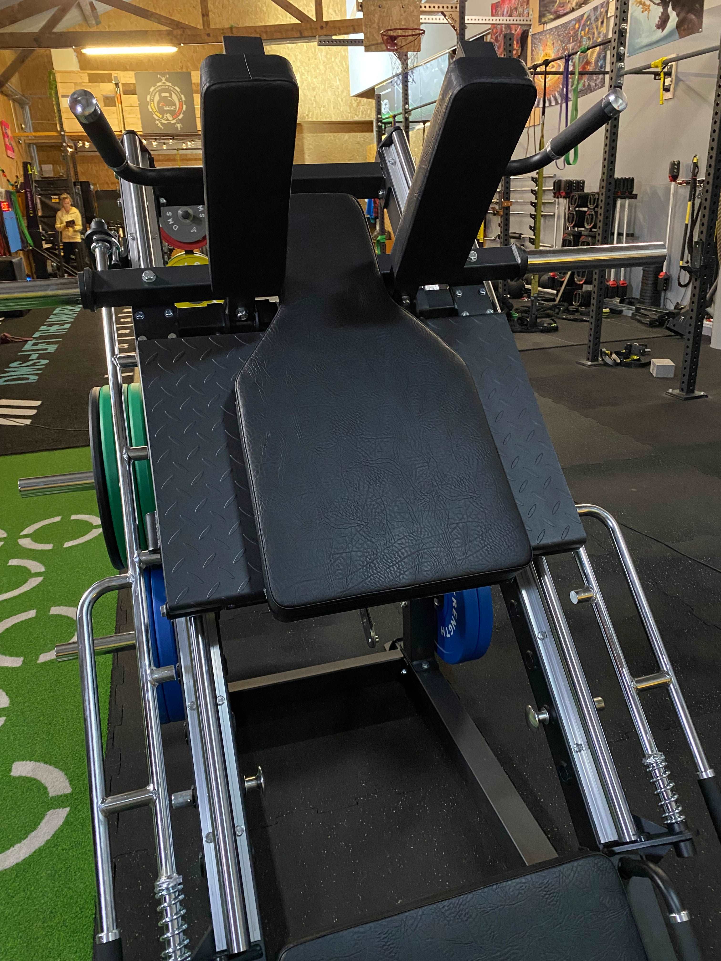 45º Leg Press + Hack Squat Combo