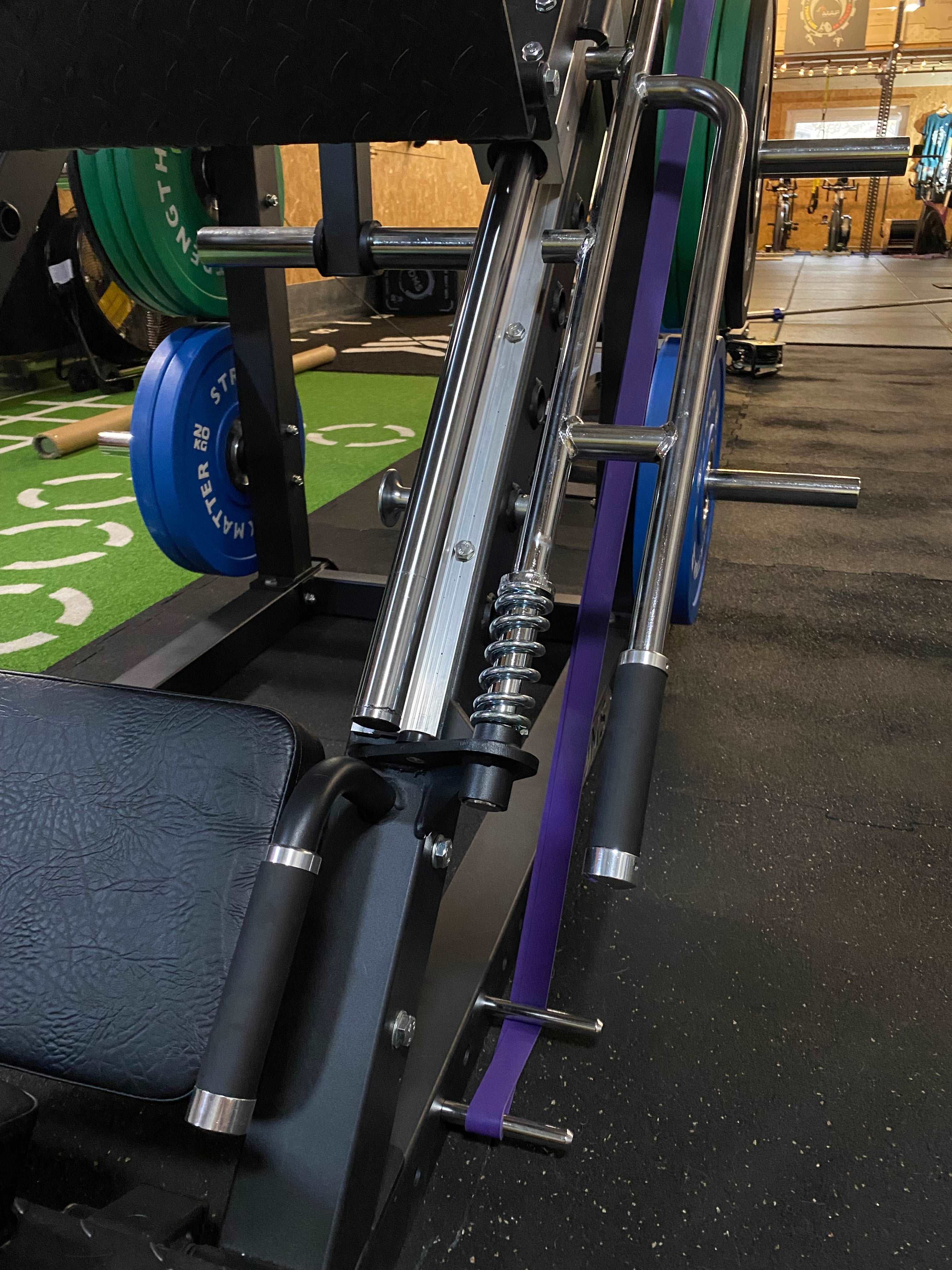 45º Leg Press + Hack Squat Combo