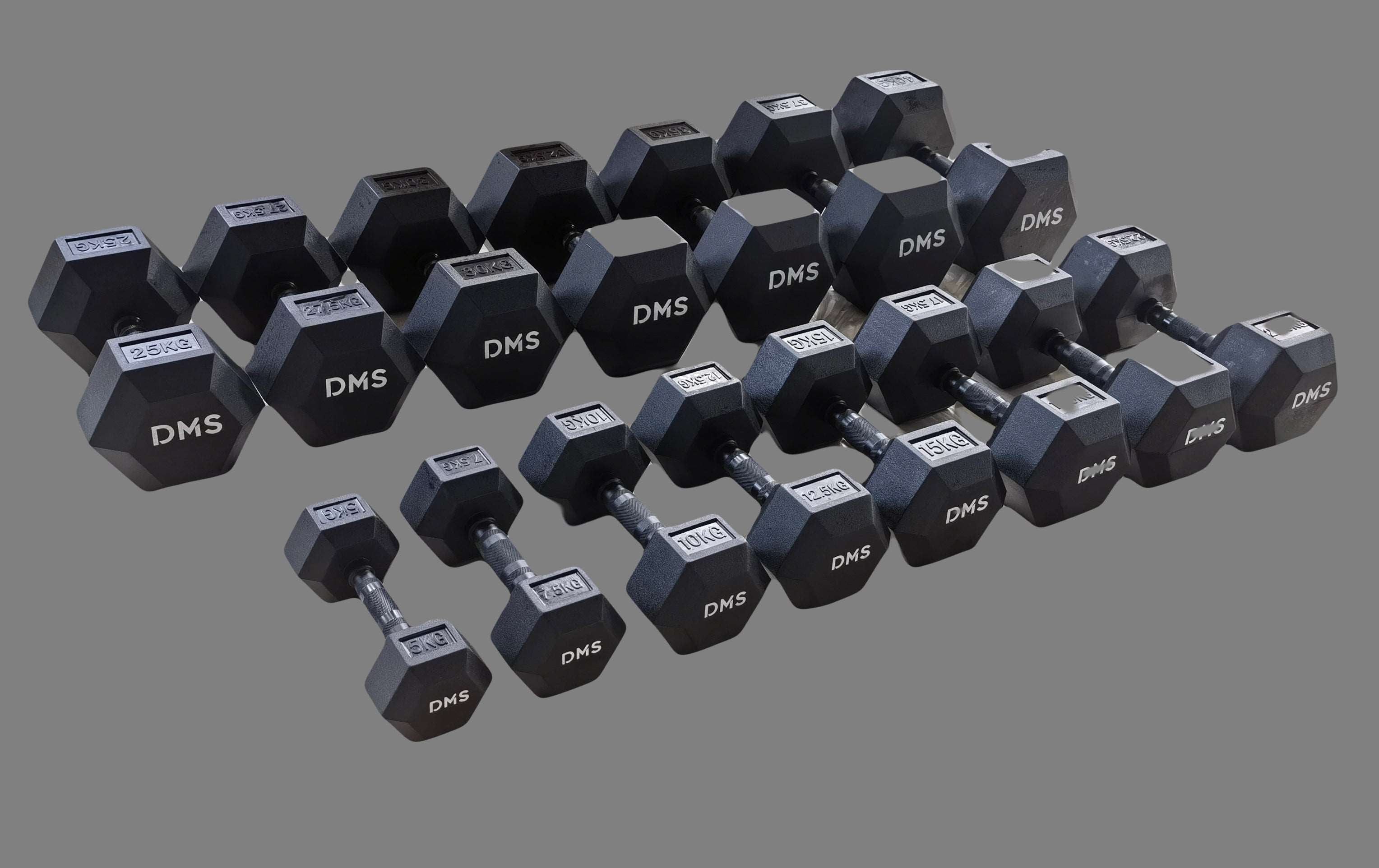 HEX Dumbells - Black Chrome Edition