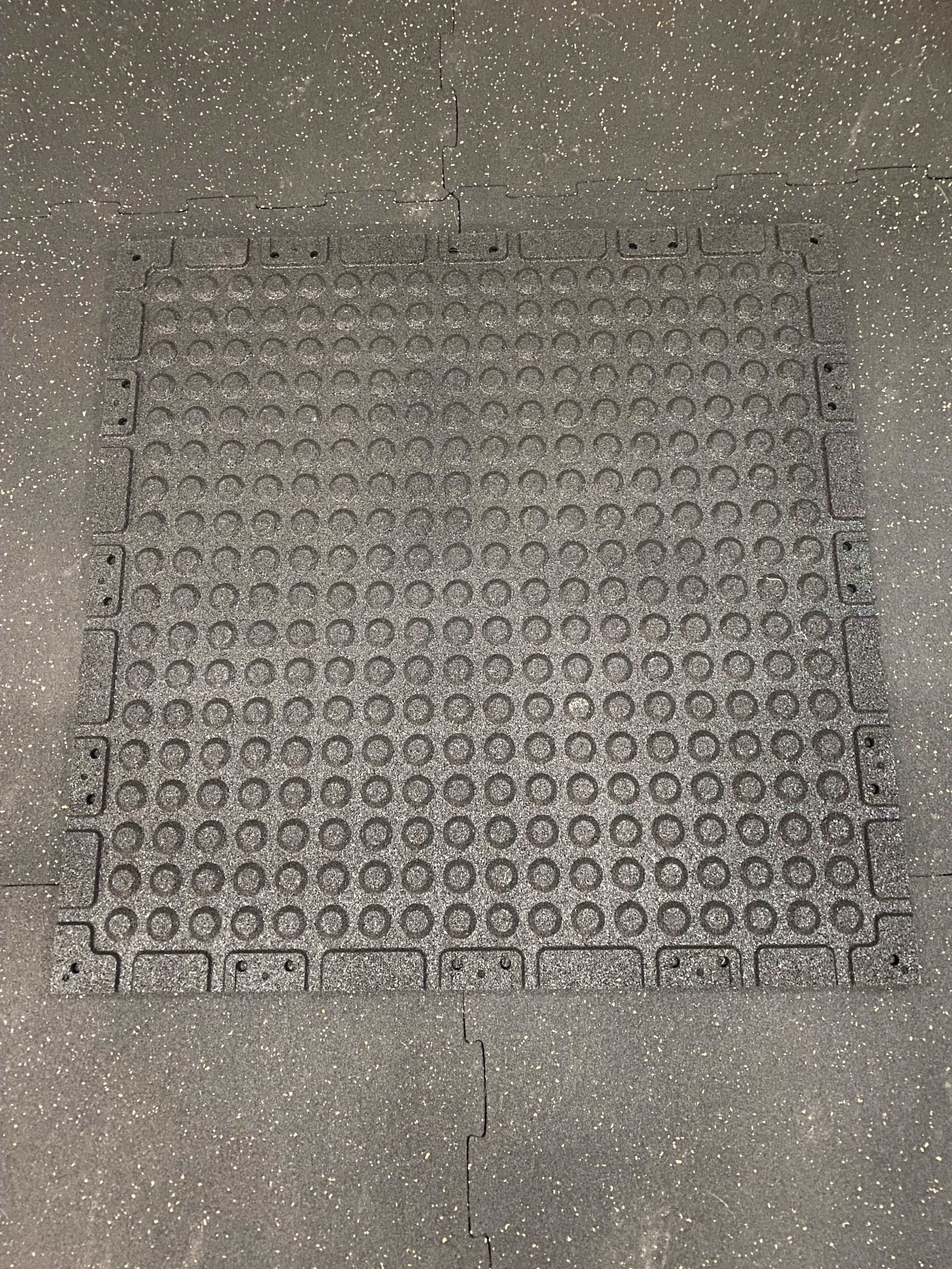 Connect Tiles™ Black with Flecks