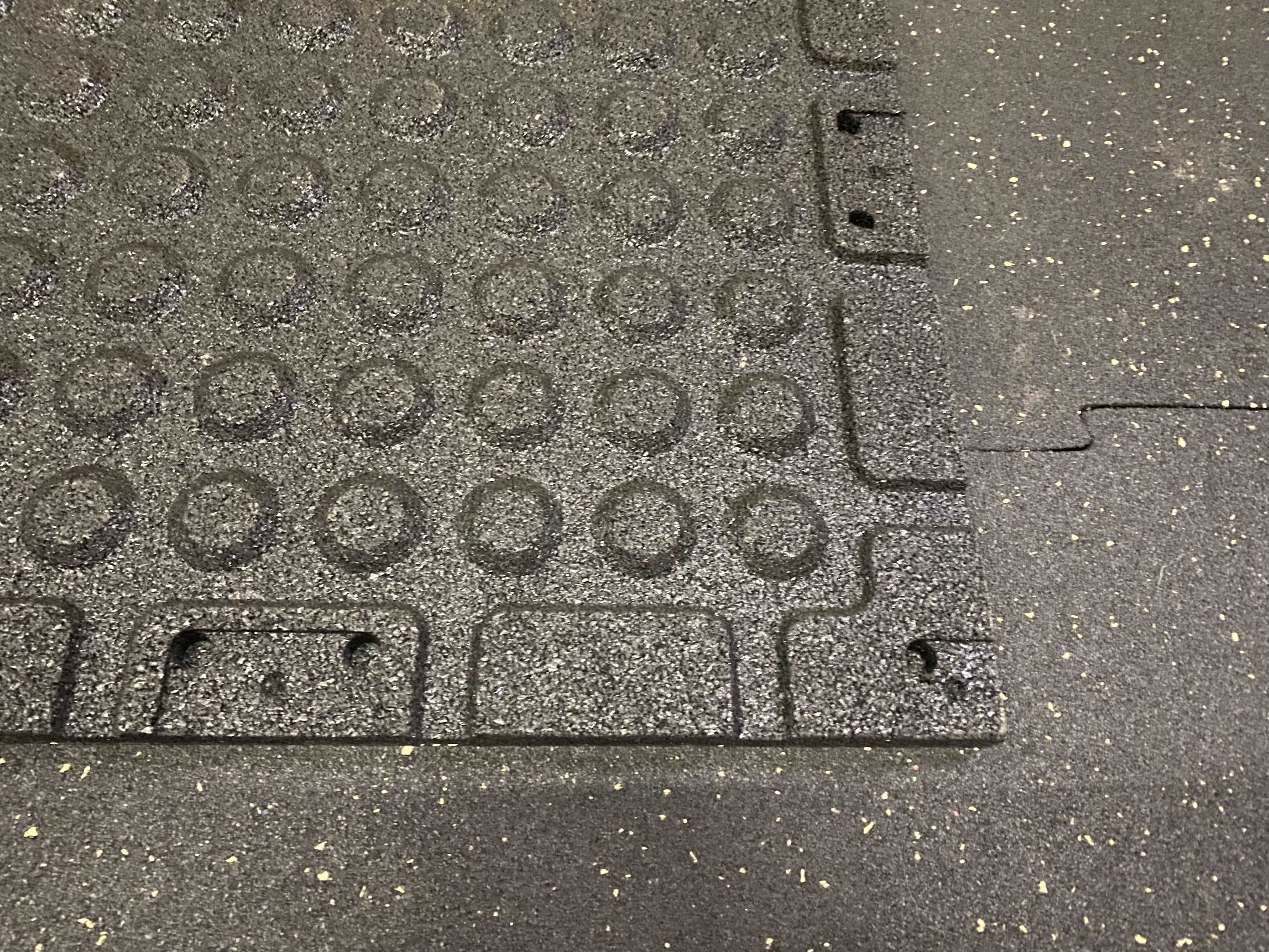 Connect Tiles™ Black with Flecks