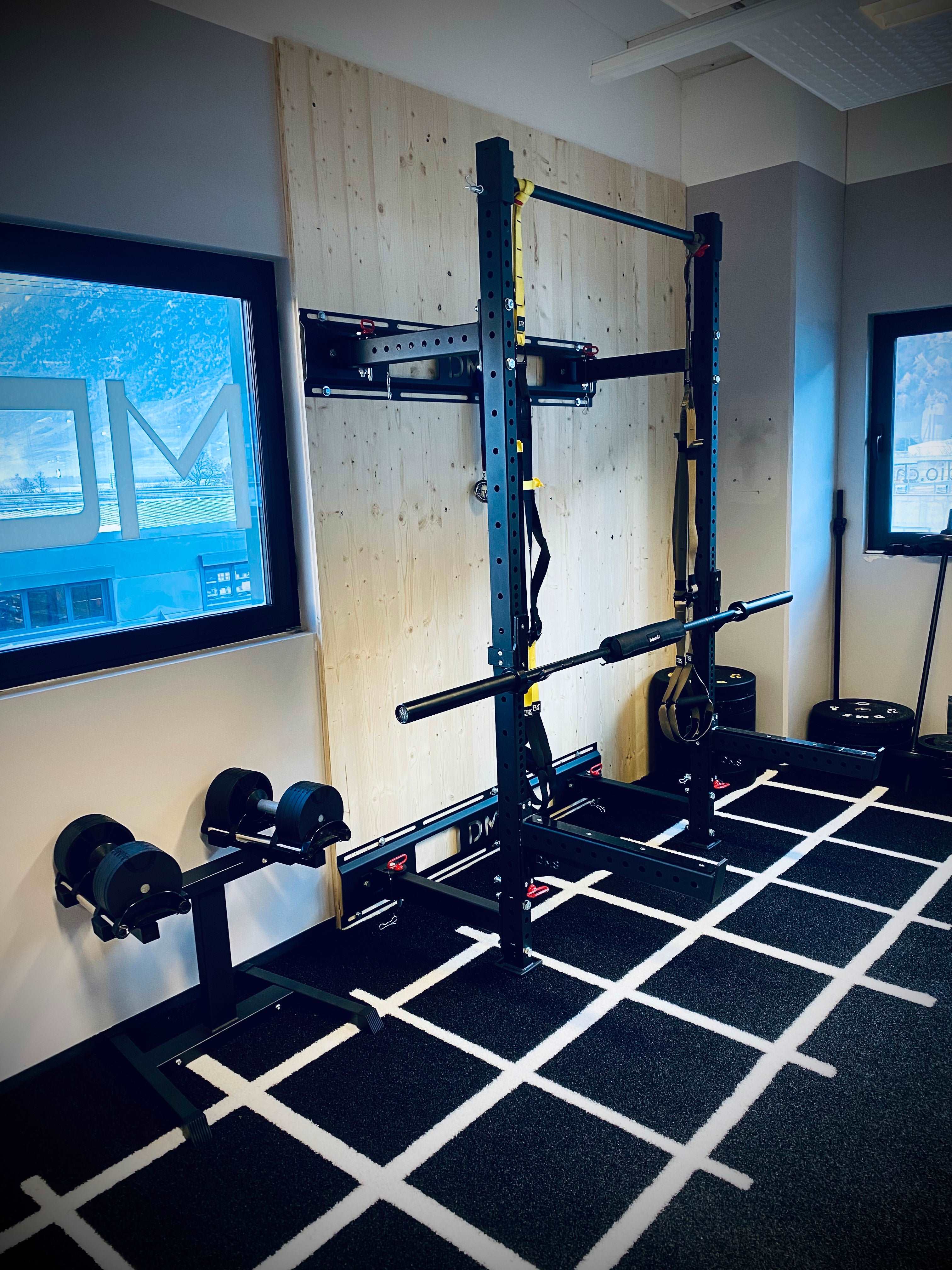 DMS Folding Wall Rack