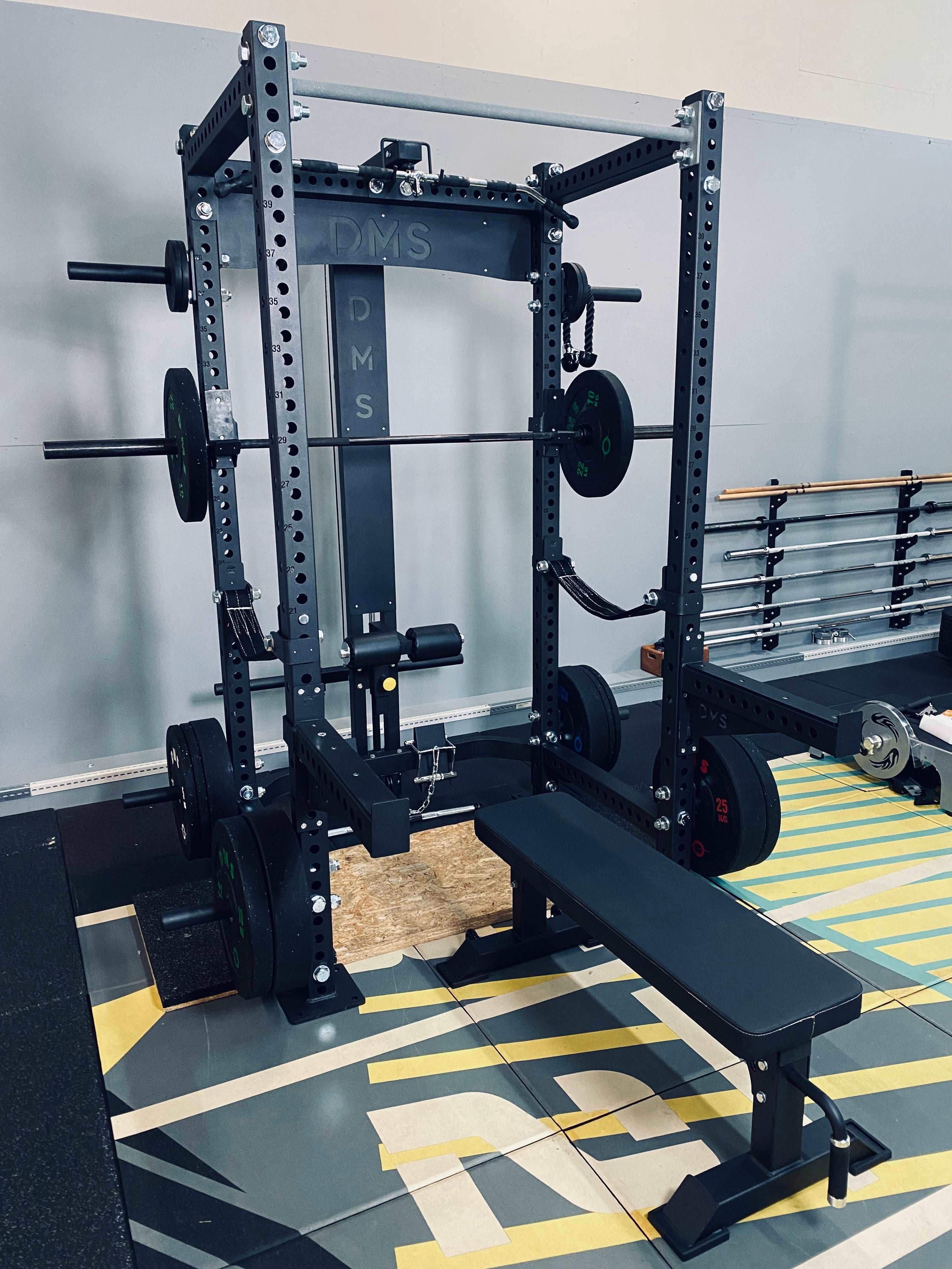 STD75 HULK76M - POWER RACK with Hi-Lo Pulley