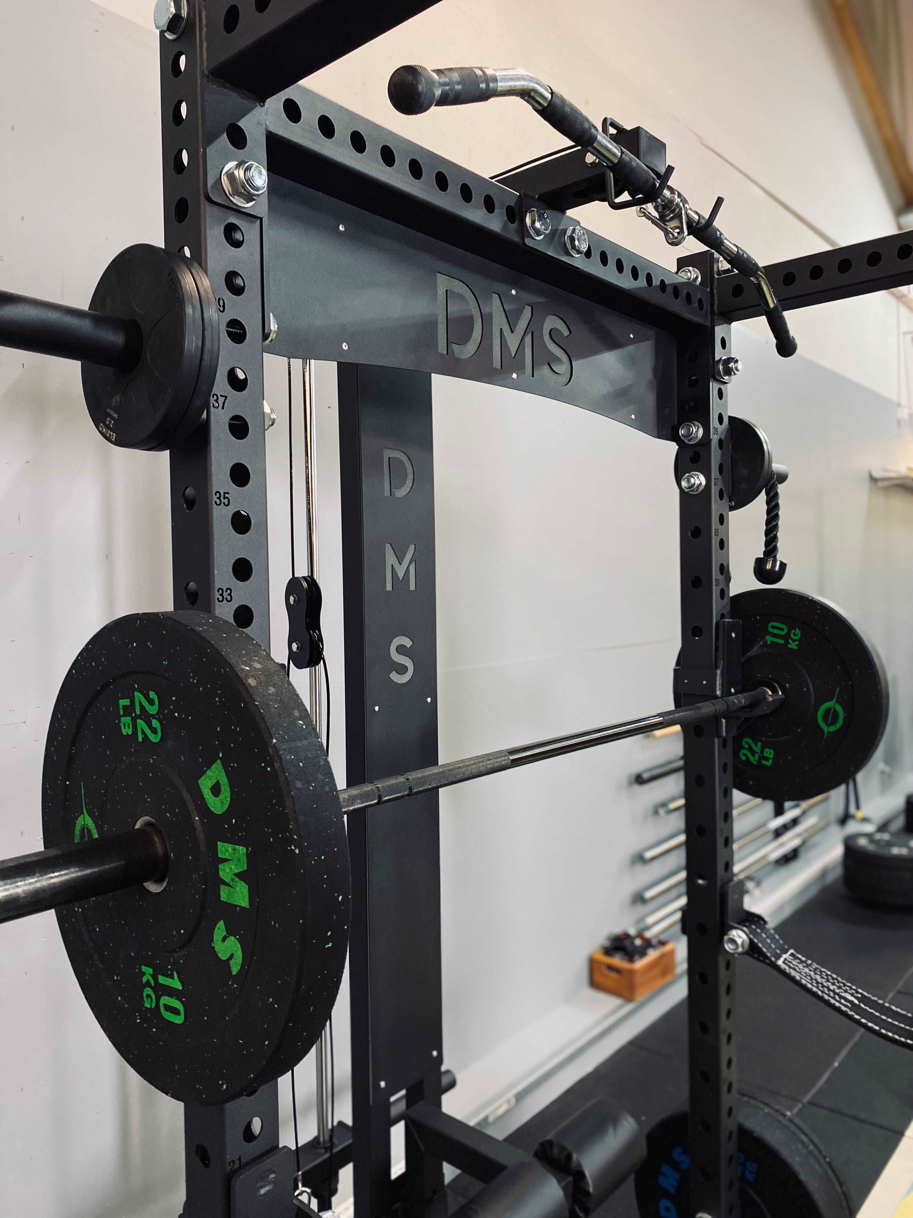 STD75 HULK76M - POWER RACK with Hi-Lo Pulley