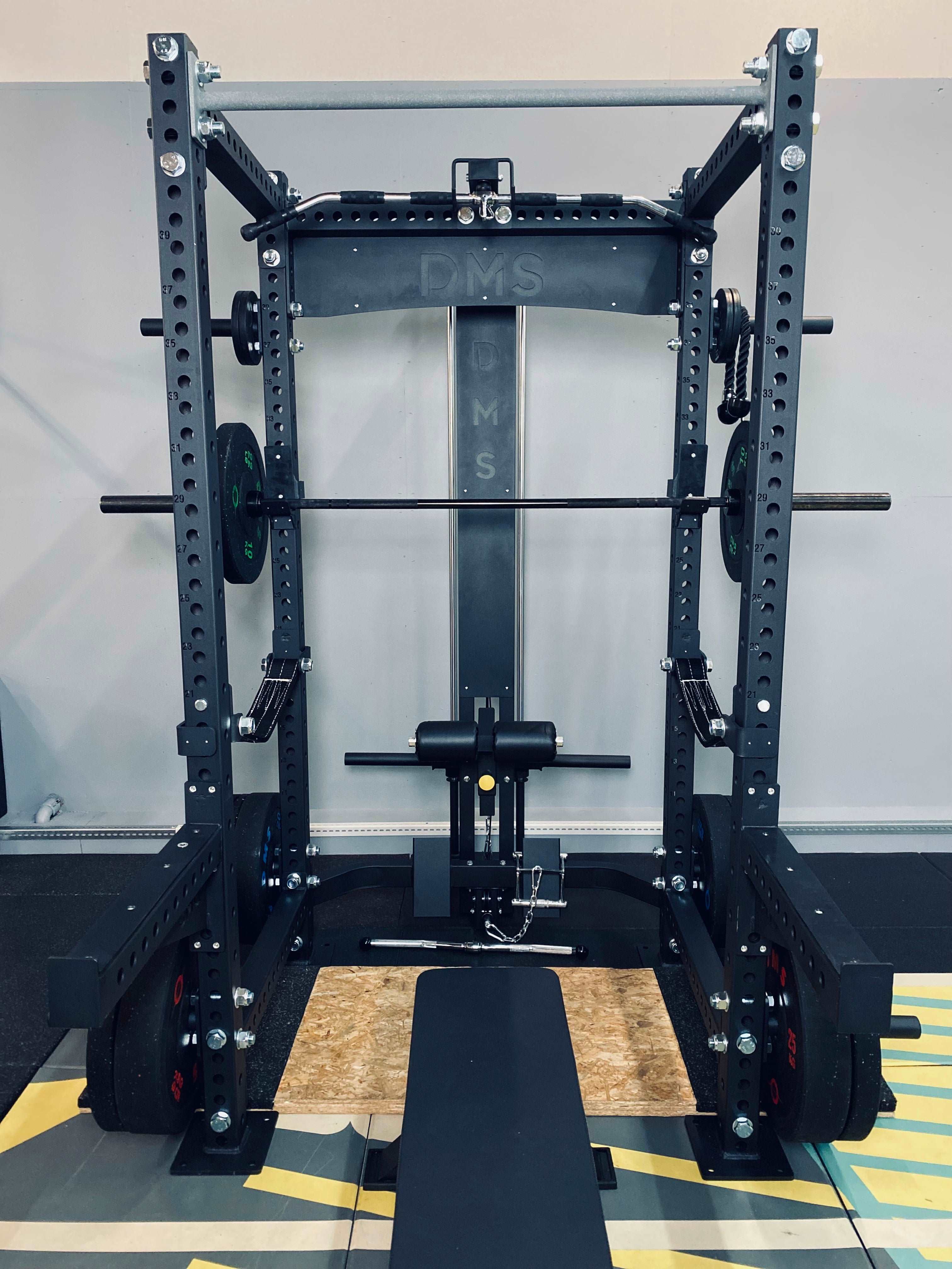 STD75 HULK76M - POWER RACK with Hi-Lo Pulley