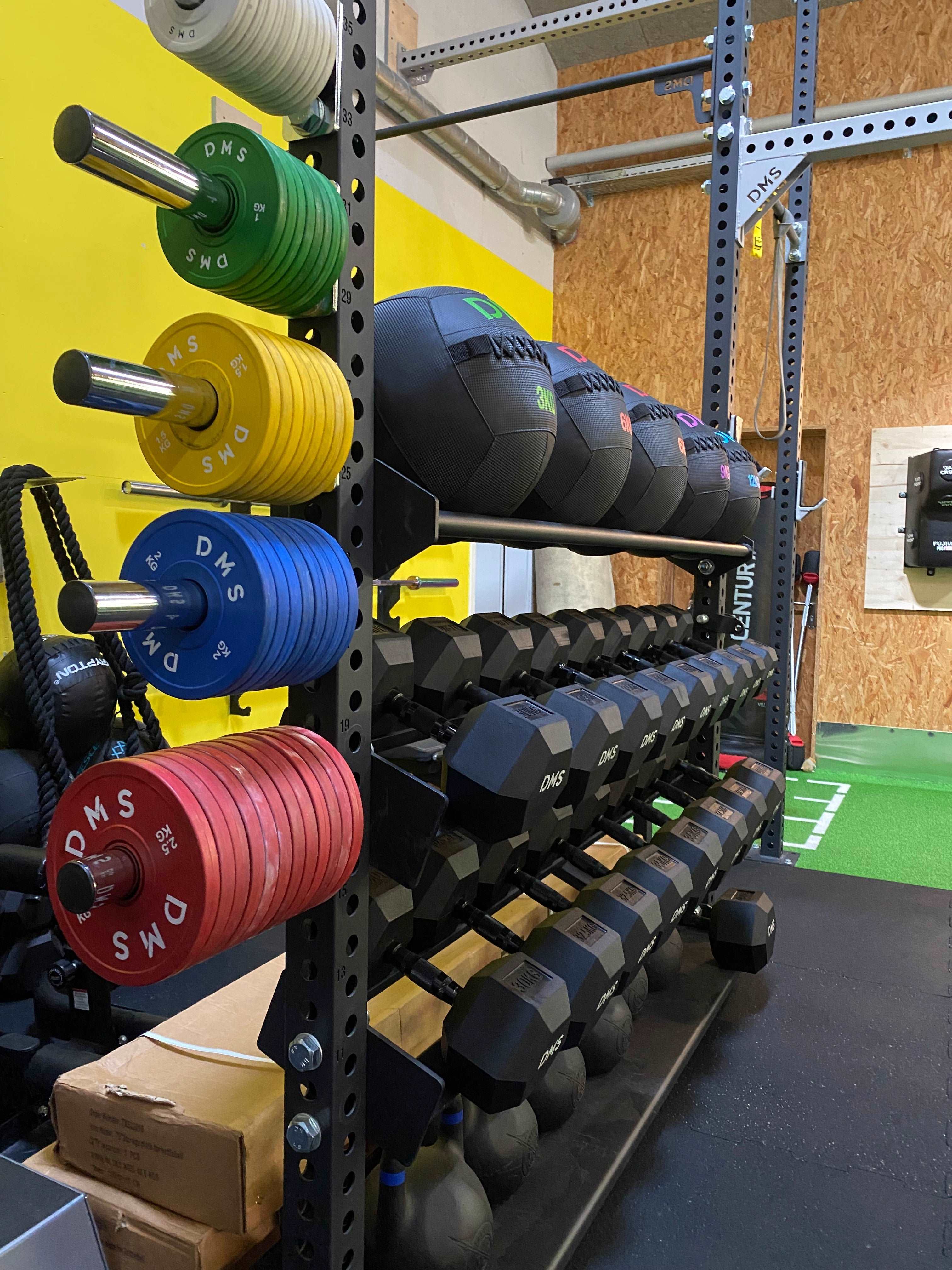 Custom 178cm 4-Tier Storage with plate holders