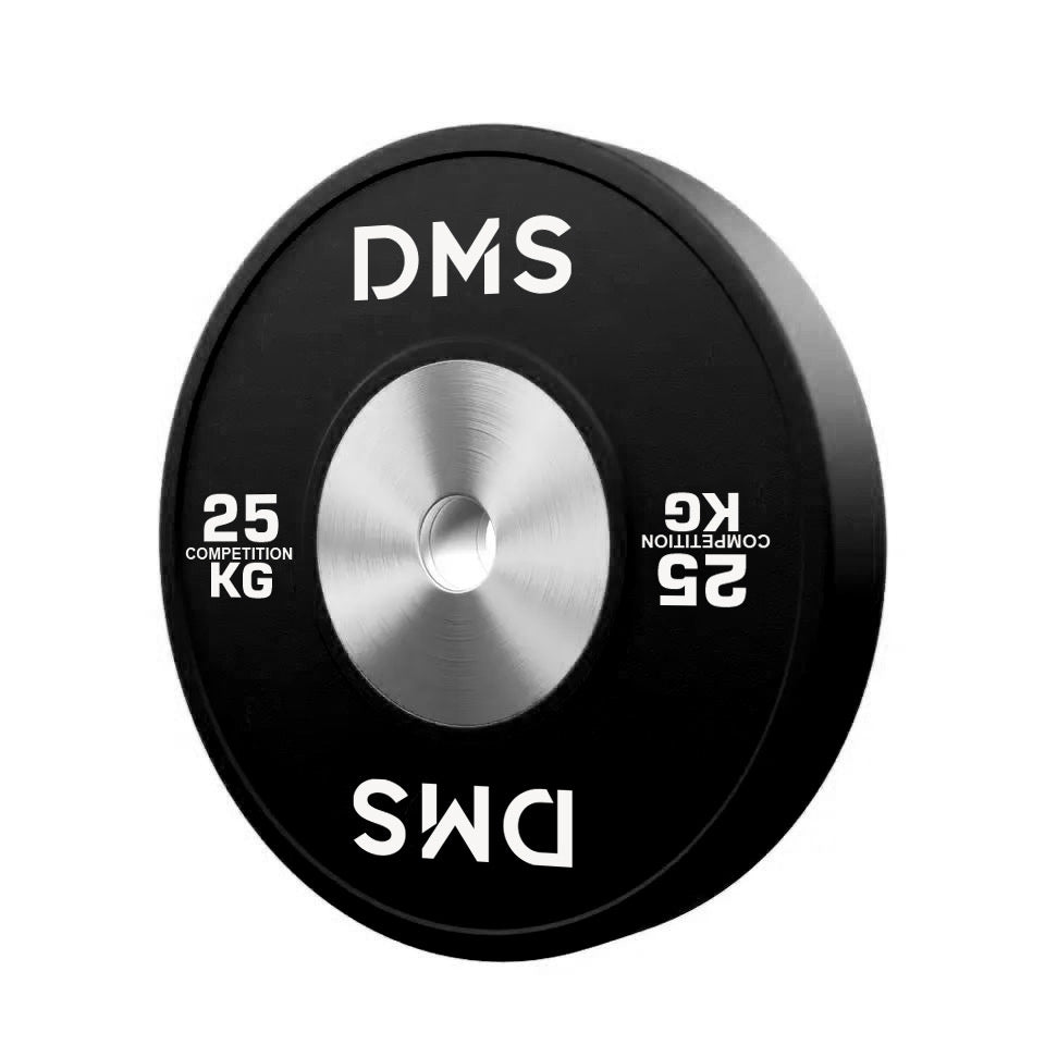 Black Competition Rubber Bumper Plates