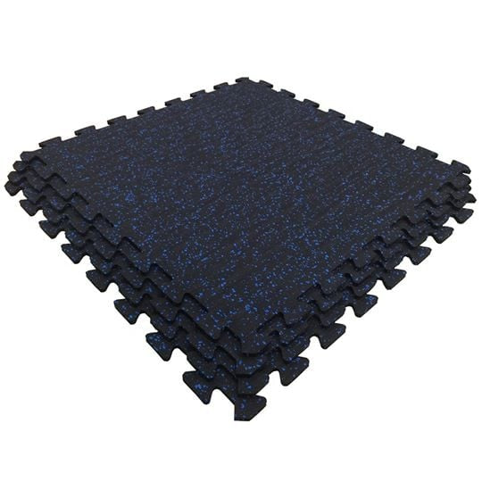 EPDM Puzzle Tiles Black with Flecks.