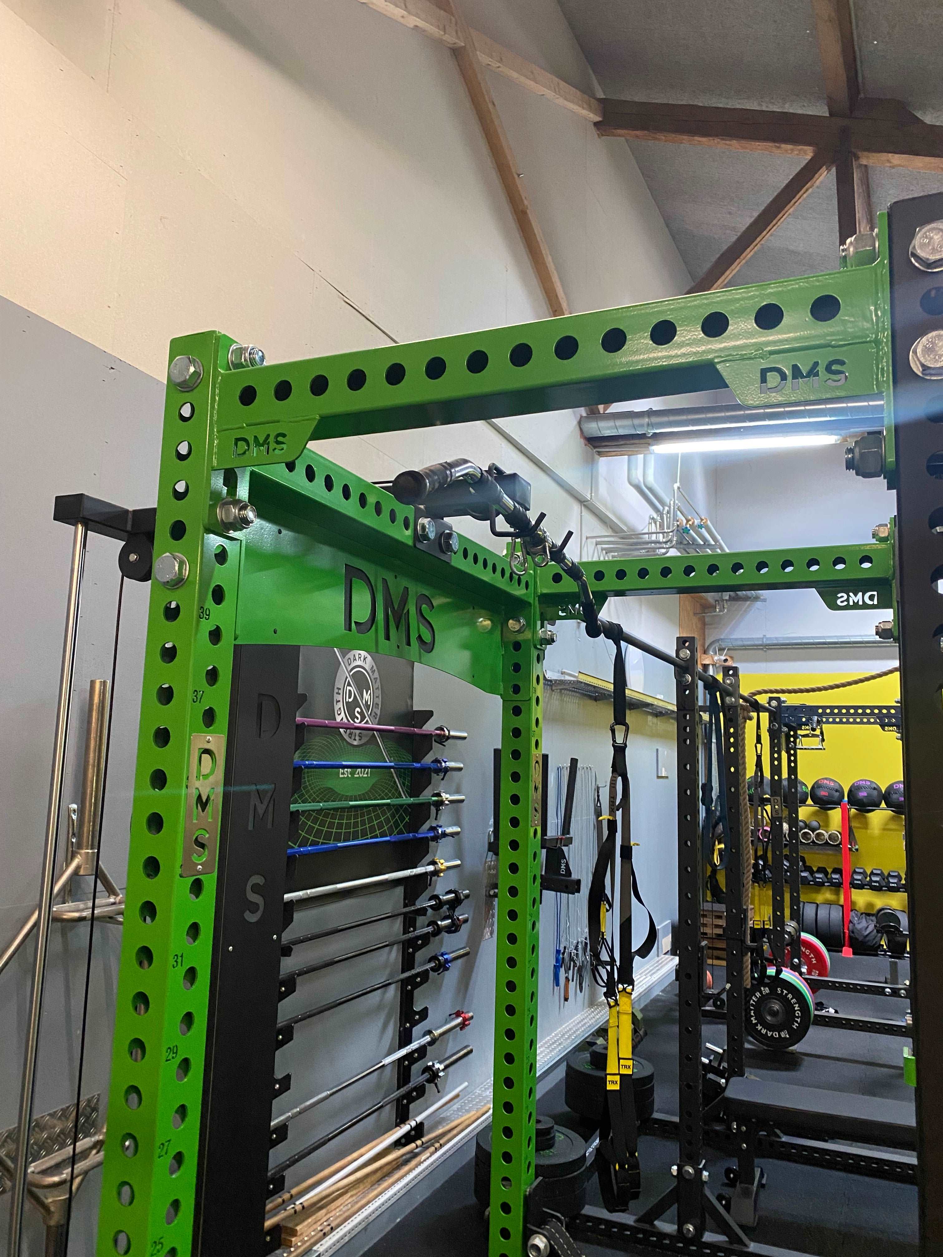HULK76M - POWER RACK with Hi-Lo Pulley