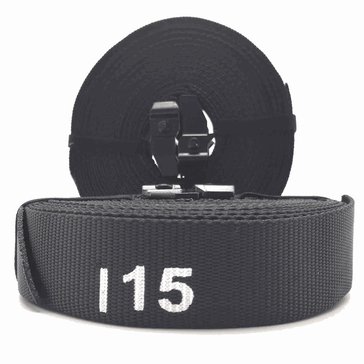 Gymnastic Rings with Numbered Straps