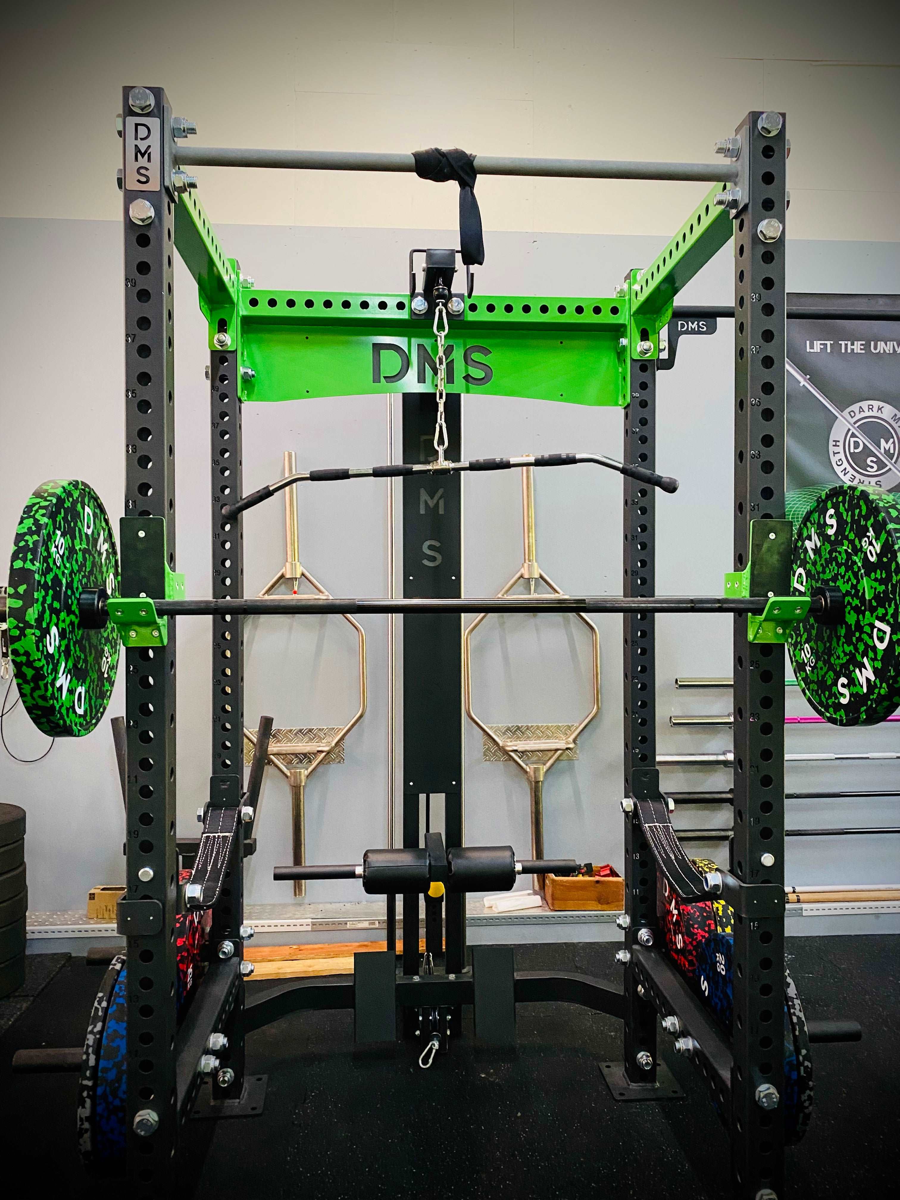 HULK76M - POWER RACK with Hi-Lo Pulley