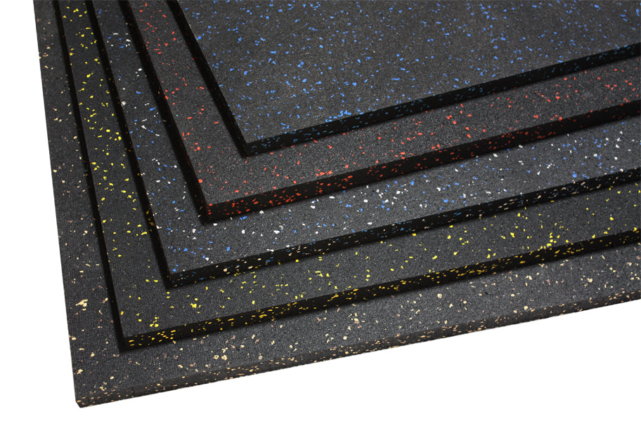 Flat Tiles EPDM + SBR with Flecks.