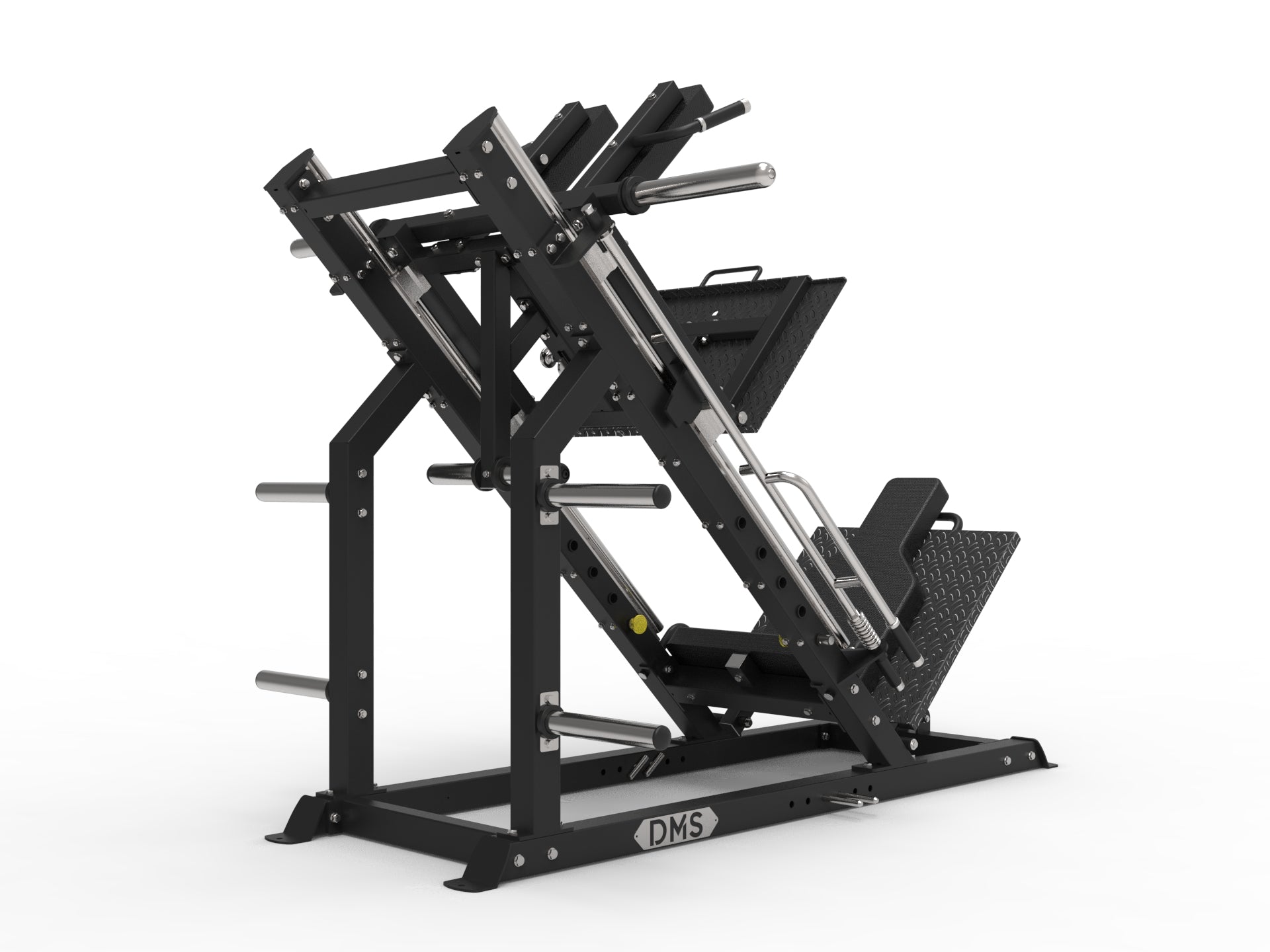 Presse à jambes à 45º + Combo Hack Squat
